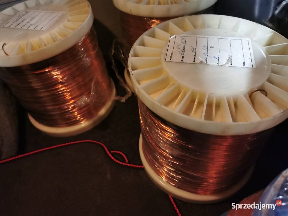 Drut miedziany 16 mm w szpuli Legionowo