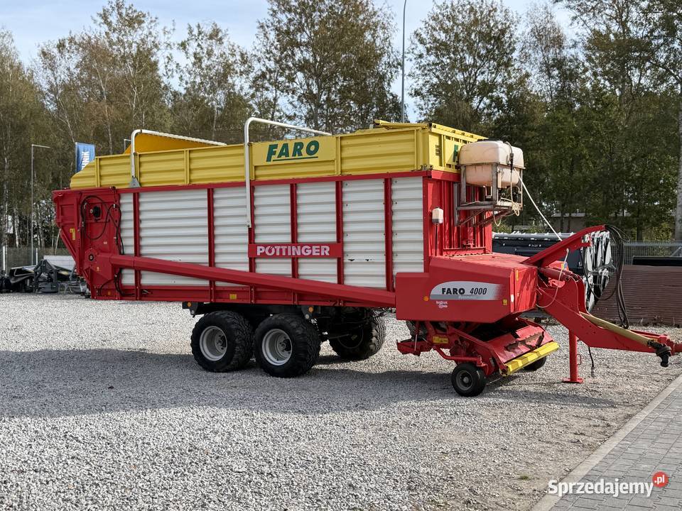 Przyczepa samozbierająca Pottinger Faro 4000 Zambrów sprzedam