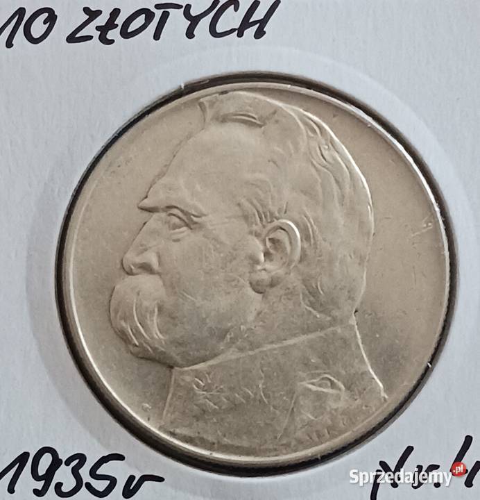 10 J Piłsudski 1936 r 4 ładna oryginał Numizmatyka Konin
