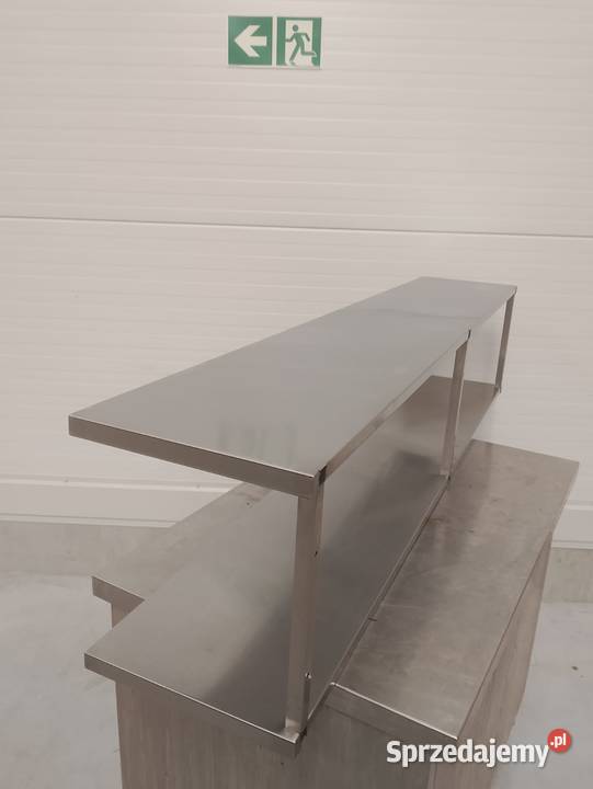 Półka nierdzewna 2poziomowa 160x30 Wrocław