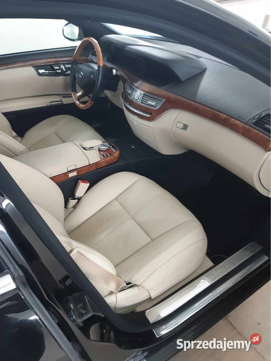 Mercedes Benz Klasa S 2007 30 diesel automat odtwarzacz DVD Pińczów