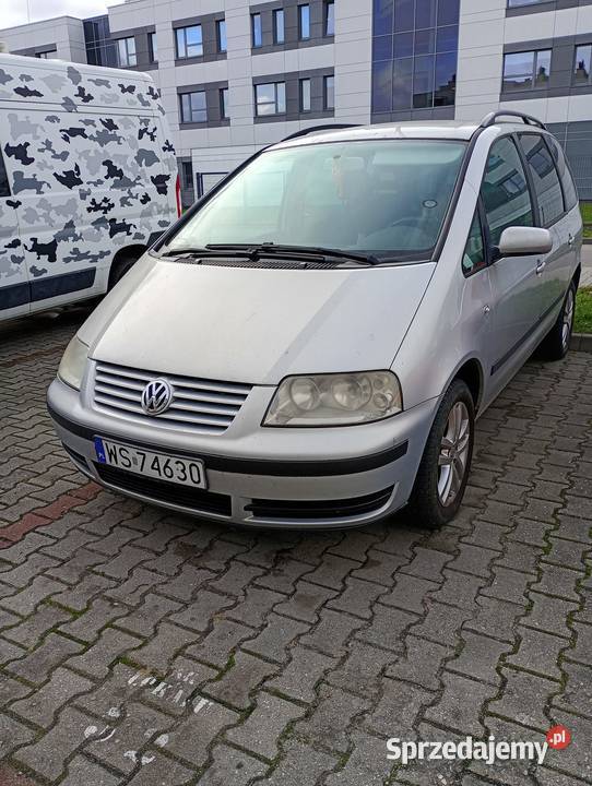 VW Sharan 19tdi 2004 manual hak lubelskie Biała Podlaska sprzedam