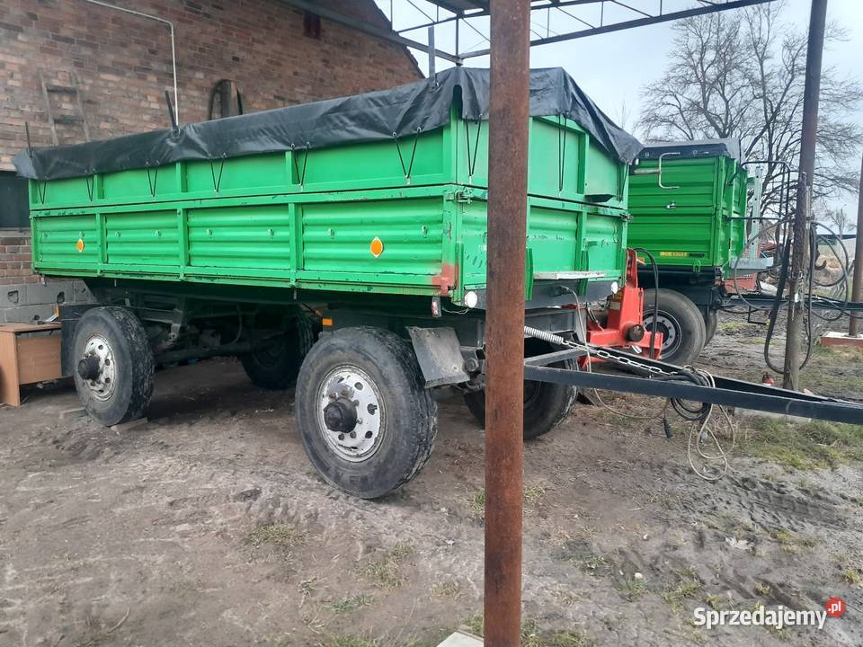 Przyczepa sztywna d50 łódzkie Skomlin