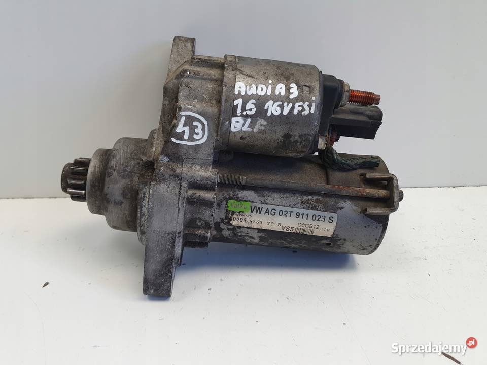 ROZRUSZNIK Audi A3 II 8P 16 FSI ROZRUSZNIK valeo osobowe sprzedam