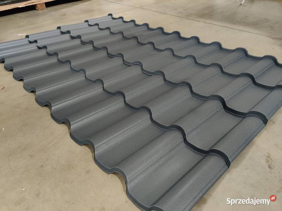 Blachodachówka Modułowa Grafit Mat 2 Gatunek Materiały budowlane Kolbuszowa