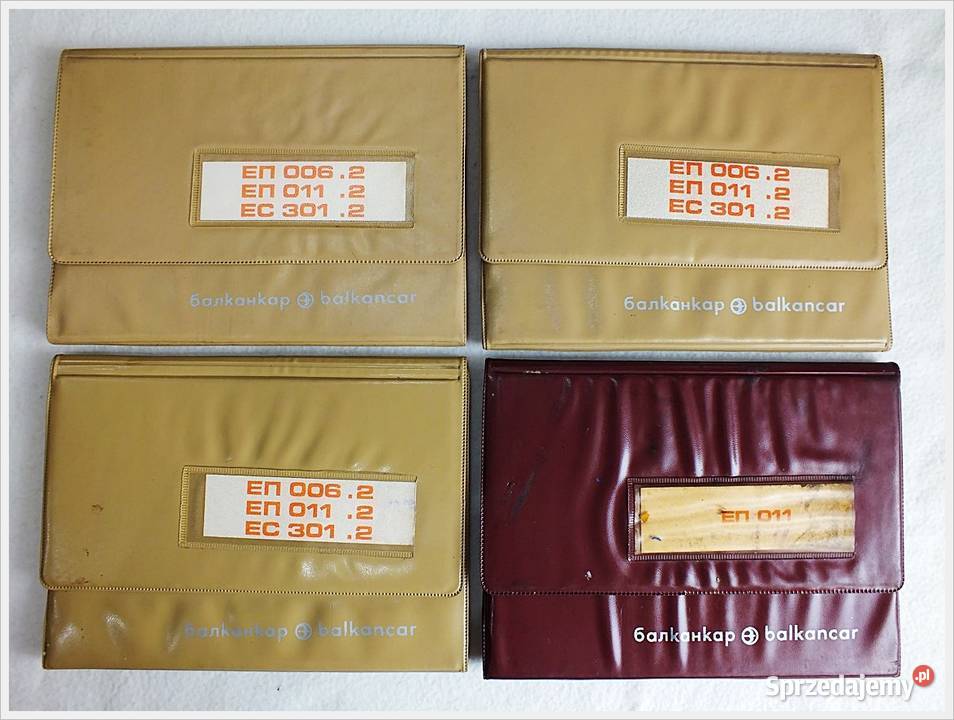 Katalog części wózek widłowy EP011 Balkancar lubuskie