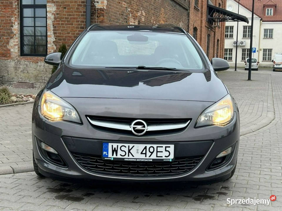 Opel Astra Sport Tourer Berlin 14 Turbo Lift szary Astra Sokołów Podlaski