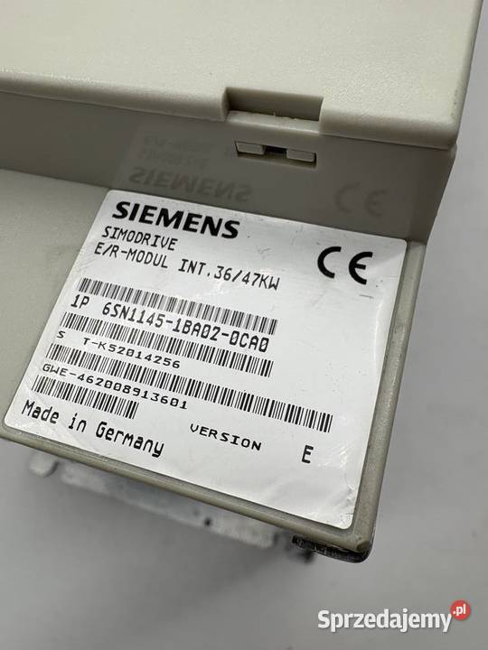 Siemens Simodrive 6SN11451BA020CA0 Refibrished Warszawa