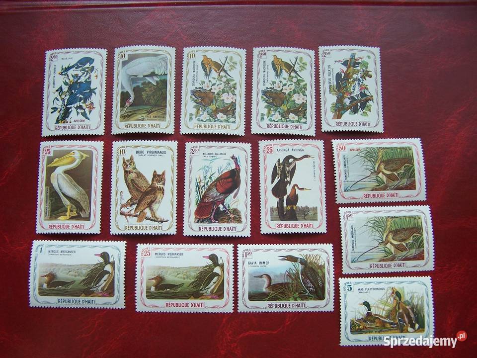 Haiti 1975 MNH Fauna Ptaki śląskie Tychy