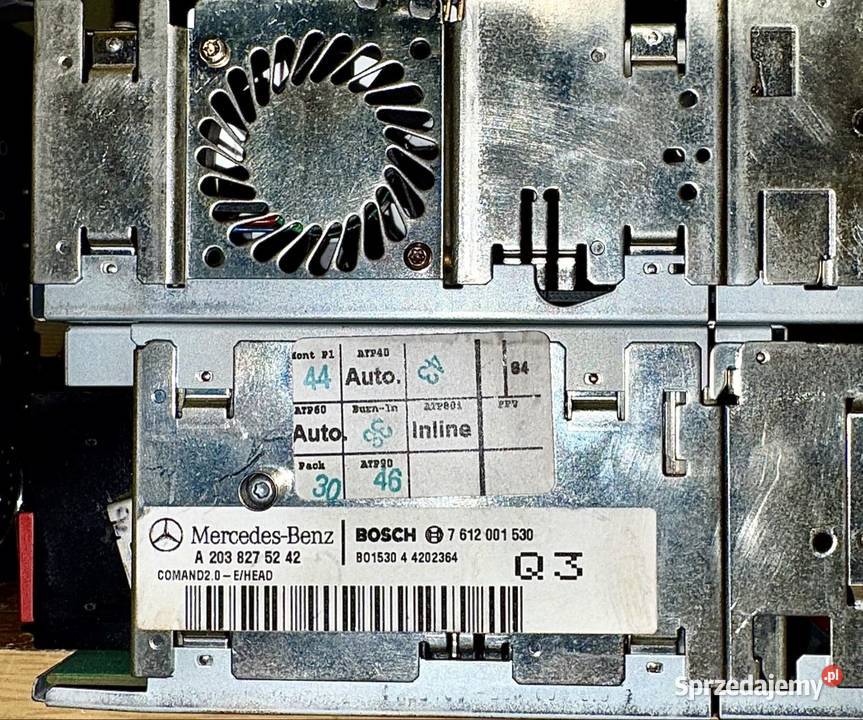 Radio Nawigacja Mercedes W203 W209 Clk W463G