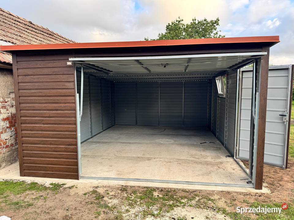 Garaż blaszany ocynk 5x6 producent 6x6 3x5 4x5