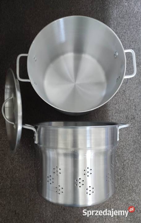 Garnek z wkładem i pokrywką aluminiowy 13l Wrocław