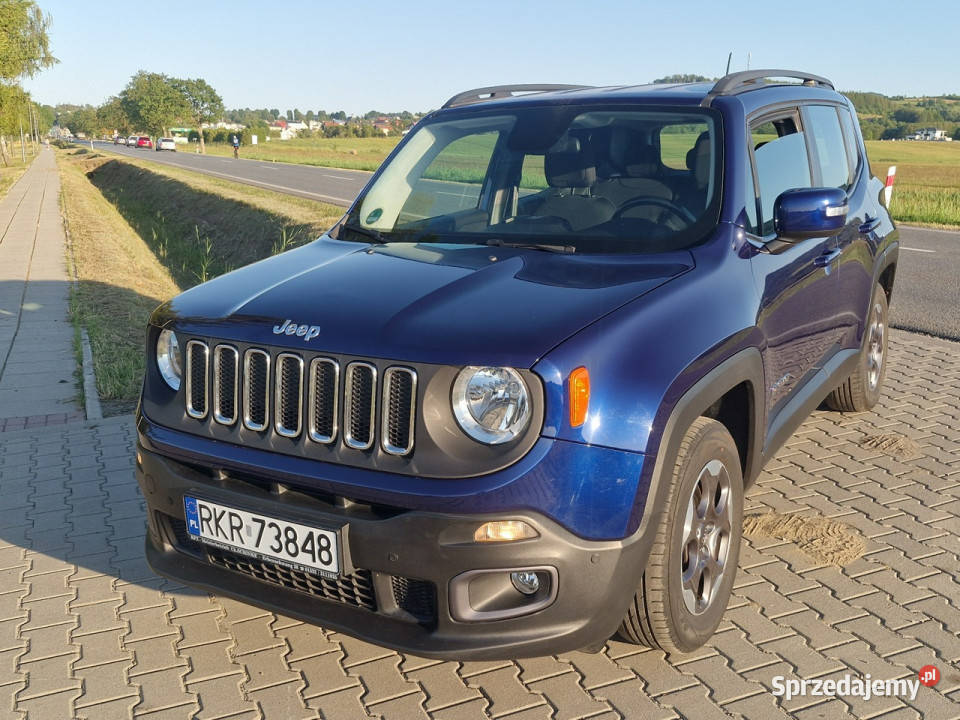 Jeep Renegade 14 benz 100500 bezwypadkowy z Rymanów