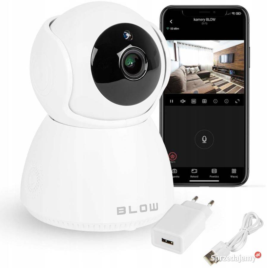 Kamera WIFI Wewnętrzna Obrotowa IP Monitoring Białystok