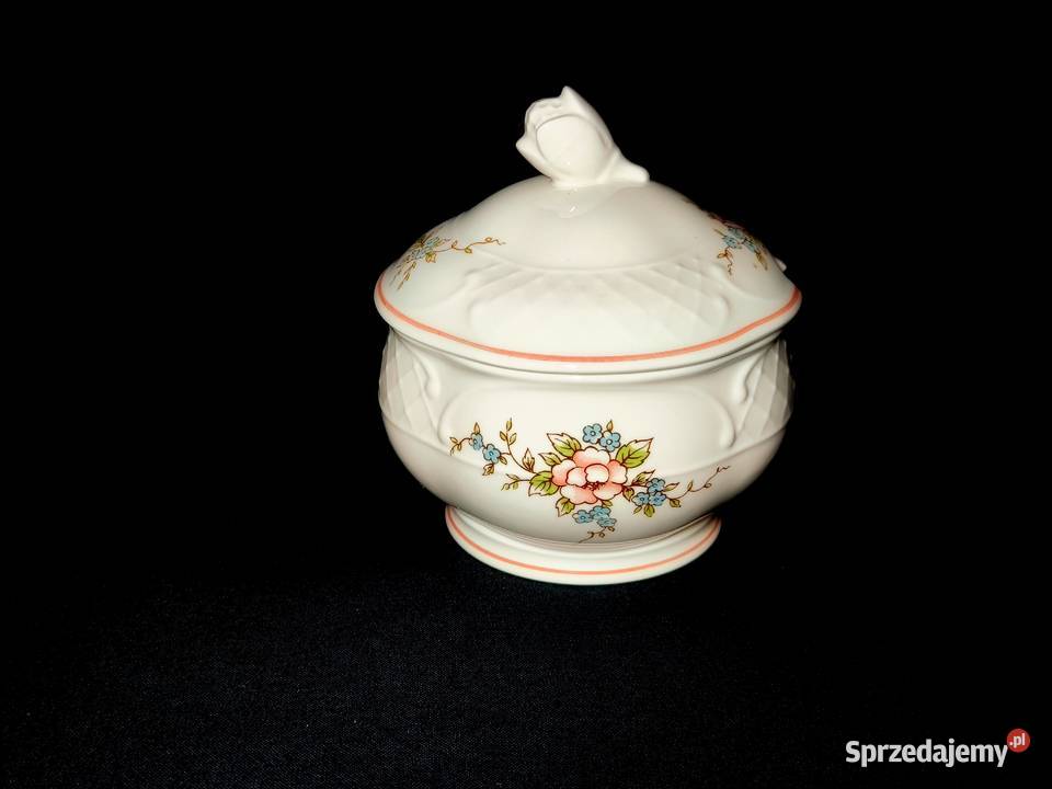 Cukiernica Villeroy Boch Rosette Porcelana i szkło Chełm