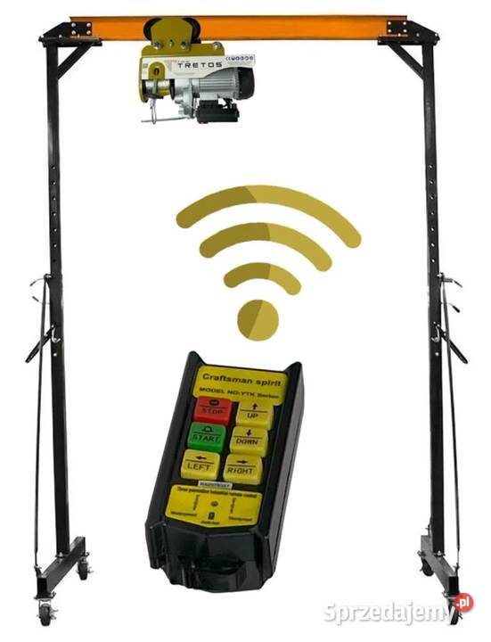 Suwnica bramowa z wciągarką bezprzewodową i Wciągarki dolnośląskie Ząbkowice Śląskie