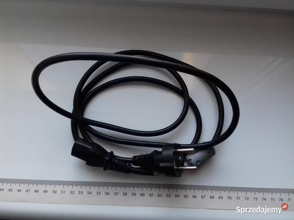 Kabel zasilania 230V 19m 16A PC ATX z ferrytem kable, taśmy, przedłużacze kujawsko-pomorskie