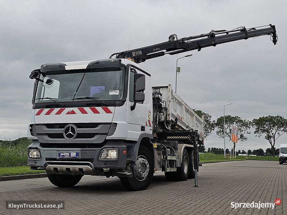 MercedesBenz ACTROS 2632 MP3 6X4 HIAB 122B2 Samochody ciężarowe Samochody ciężarowe