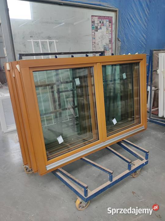 Drewniane okna producenta BARTYN Windows Doors 130cm Suwałki sprzedam
