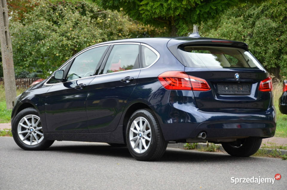 BMW 218 Opłacona 15i 136 Serwis Ledy Beżowa światła LED Kutno sprzedam
