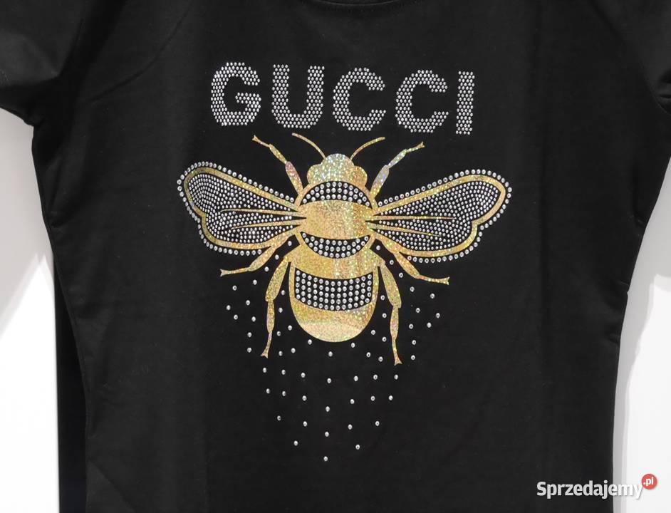 Gucci piękna bluzeczka cyrkonie nowa 36 S Gucci Moda i Styl Wrocław