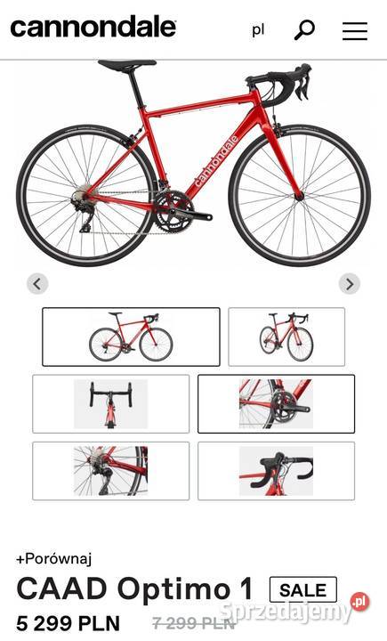 Rower szosowy Cannondale Optimo Szosowe Warszawa