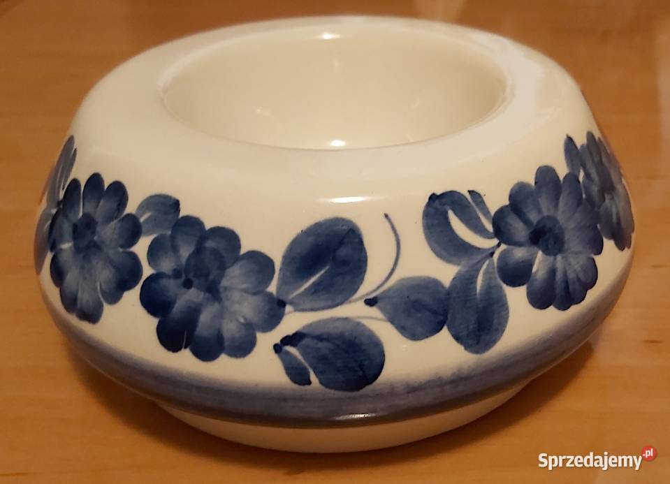 Talerze popielniczki fajans Włocławek PRL opolskie Kluczbork sprzedam