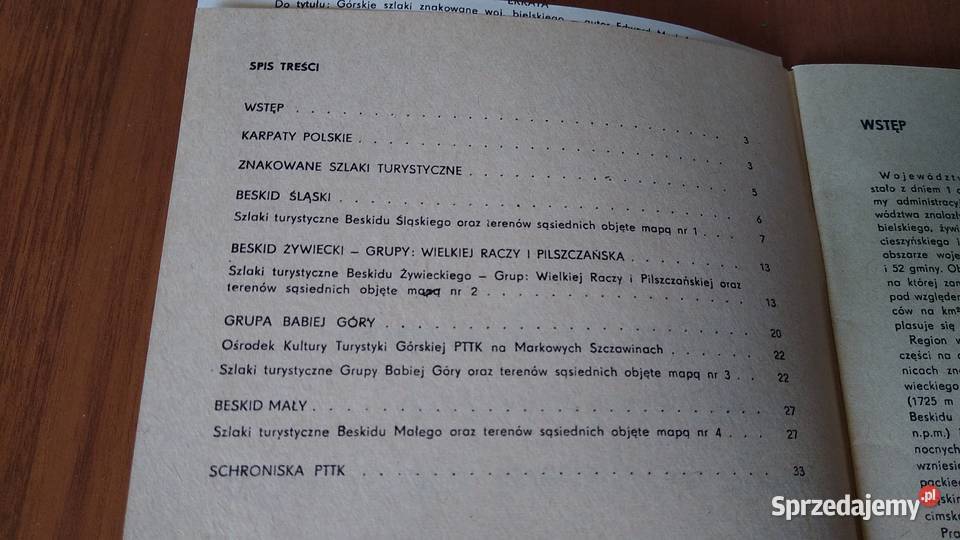 Górskie szlaki znakowane województwa bielskiego Gdańsk