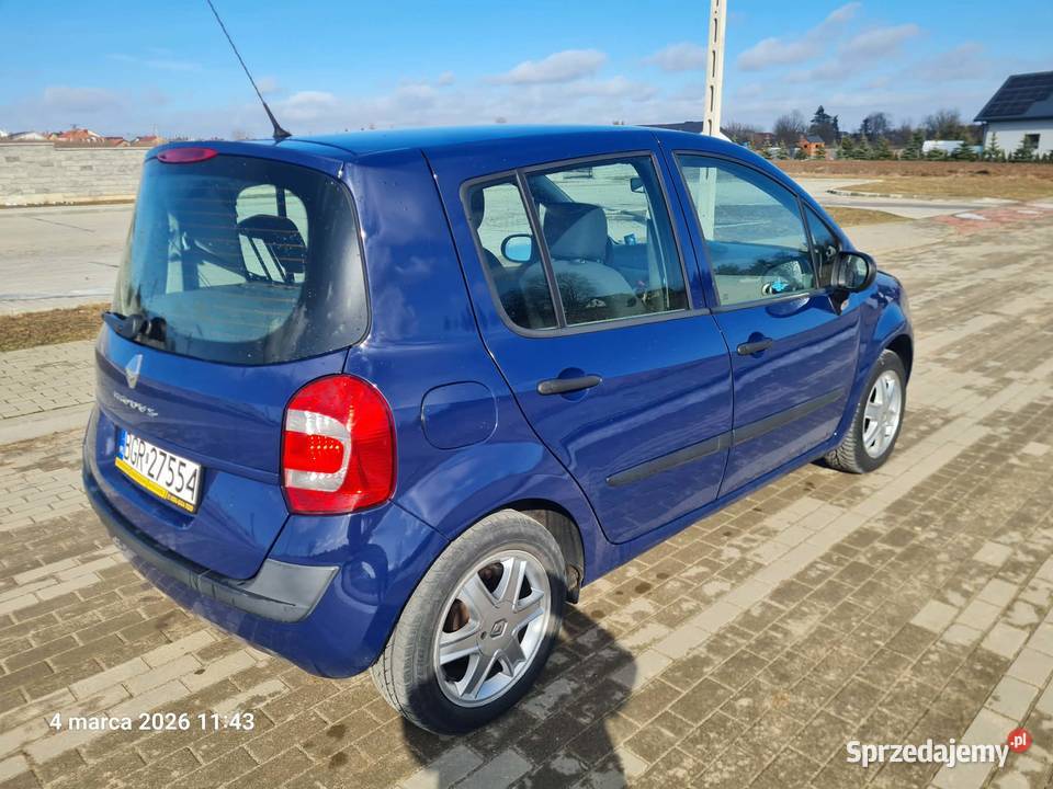 RENAULT MODUS super stan 2009r podlaskie Grajewo