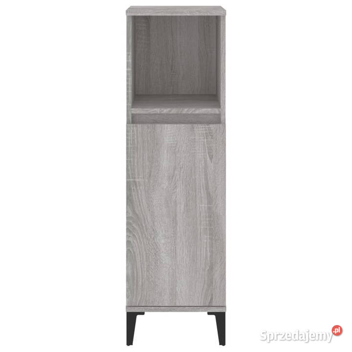 Szafka łazienkowa szary dąb sonoma 30x30x100 Warszawa
