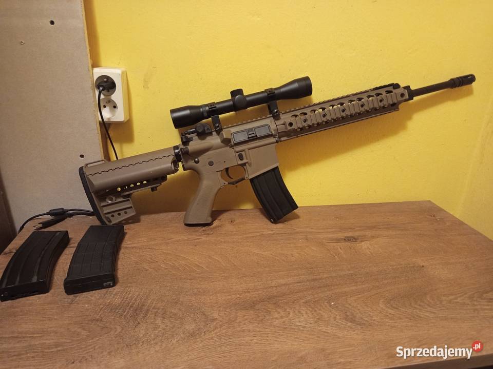 Replika ASG CYMA 612 Dark Earth dodatki Dębica