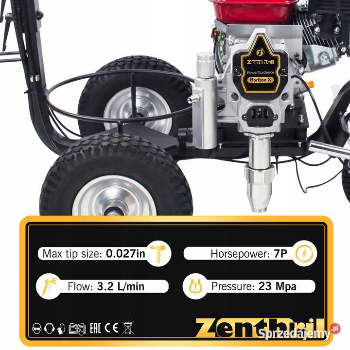 Malowarka Drogowa Spalinowa Zenthril Dom i Ogród Ludźmierz