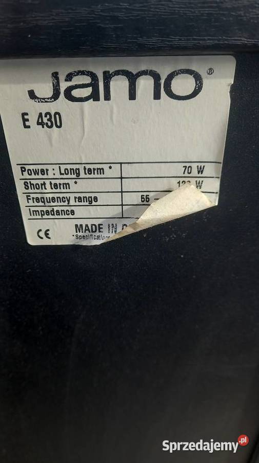 Kolumny Jamo E430 wielkopolskie Kórnik sprzedam