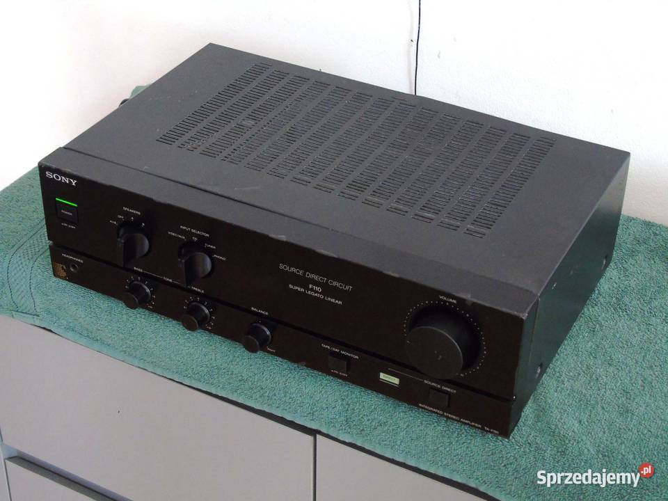 Wzmacniacz Sony TAF110 sprawny i mocny DOSTAWA Wzmacniacze i pokrewne Jasło