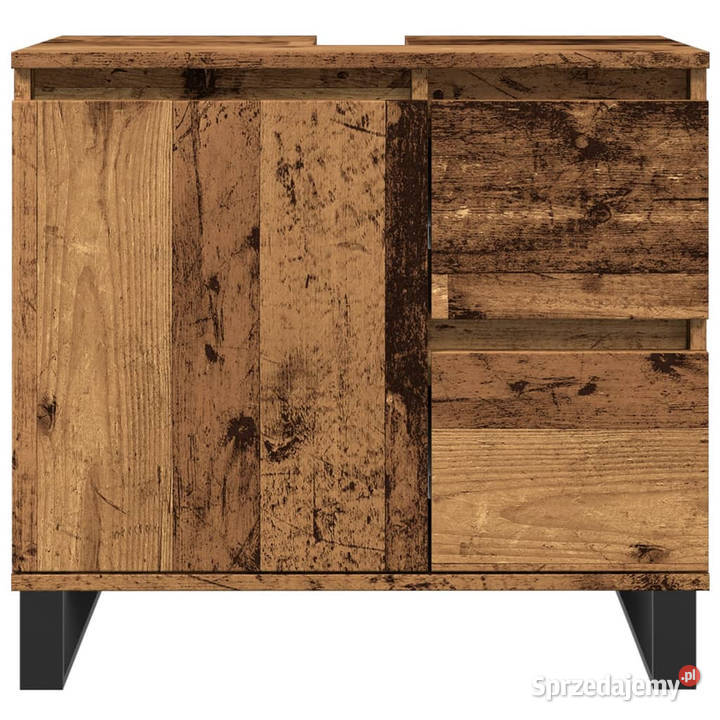 Szafka pod umywalkę stare drewno 65x33x60 Warszawa sprzedam