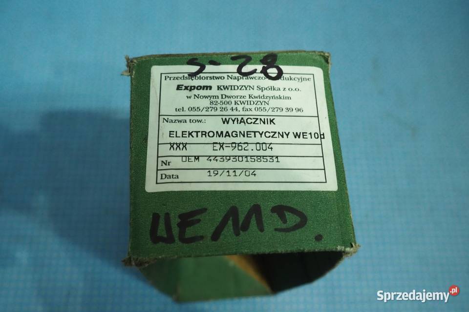 Elektromagnes S28 AVIA ZET Włocławek