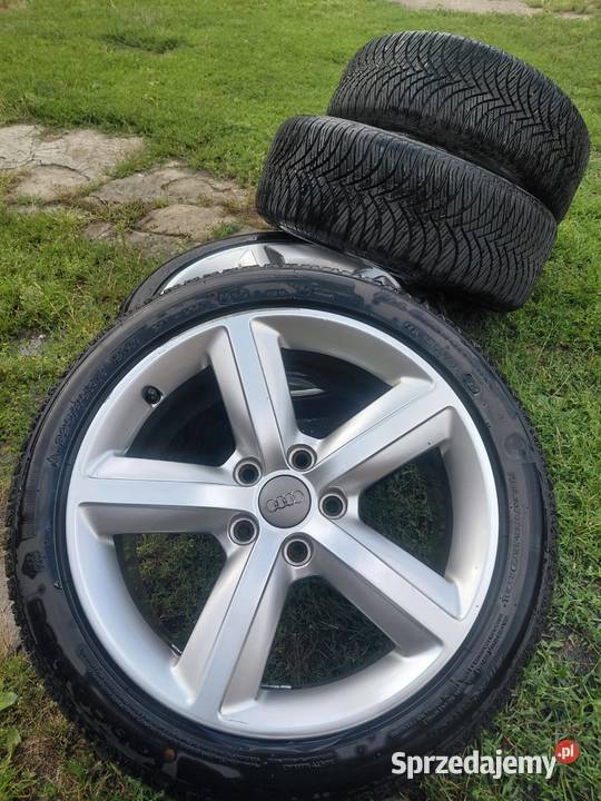 Alufelgi Audi 17 z oponami 5x112 Puławy