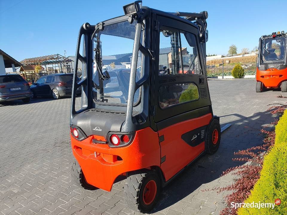 Wózek widłowy LINDE E25L01 11r Duplex skok 3275m Proszowice