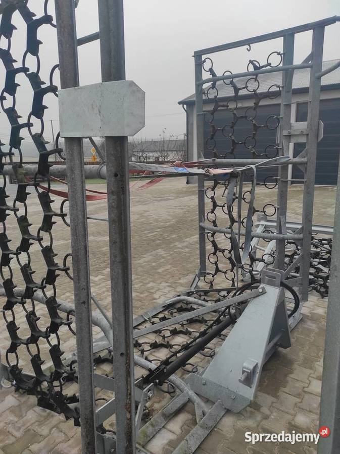 Włóka łąkowa polowa 8m nowa ocynk Włóki świętokrzyskie Radoszyce