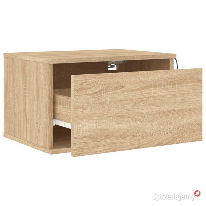 Wiszące szafki nocne z LED 2 dąb sonoma WM836831 Warszawa