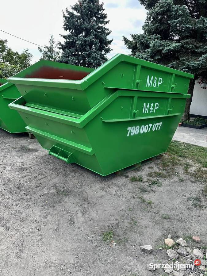 Mulda 5 m3 kontener na złom koleba Niedrzew Pierwszy