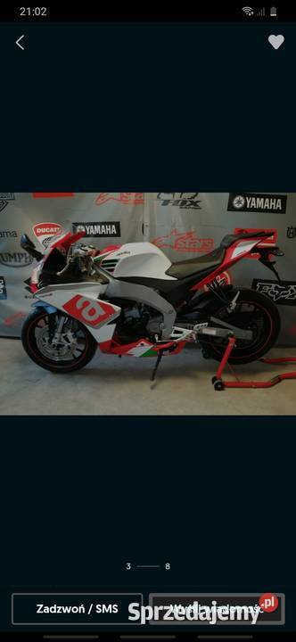 Aprilla rs4 12550 swap Aprilia