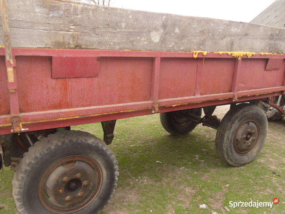Przyczepa 45 t sztywna nieuszkodzony Moskorzew