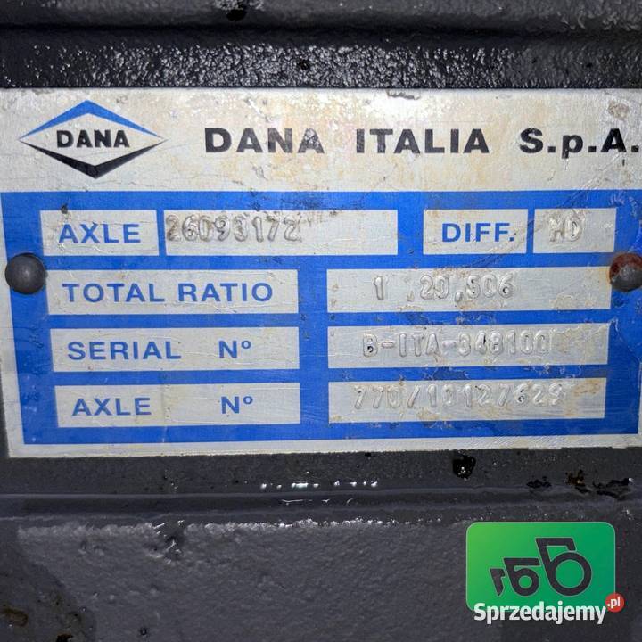 Zwolnica Zwrotnica Piasta Półoś Dana 770 0611961 Zawieszenie Rolnictwo