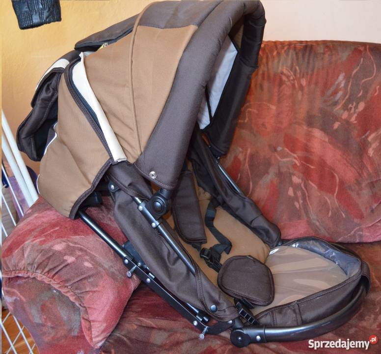 Wózek BABY MERC Q8 Deluxe 3w1 Aluminium Nieporęt