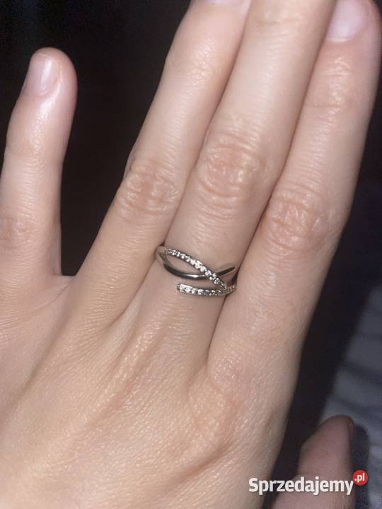 Srebrny Pierścionek Próba 925 Regulowany