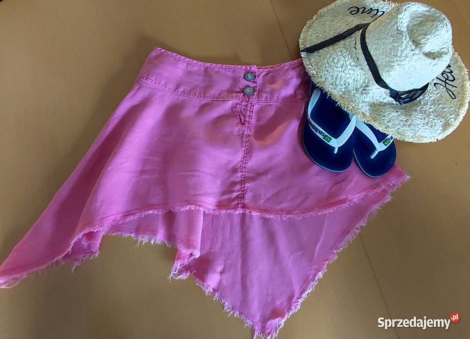 River Island spódnica lniana letnia przewiewna Kielce