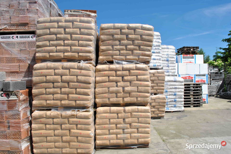 cement portlandzki workowany II 425 R 500 Dom i Ogród Oleśnica sprzedam