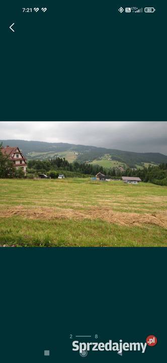 Sprzedam działkę budowlaną 2067m2 Młyńczyska