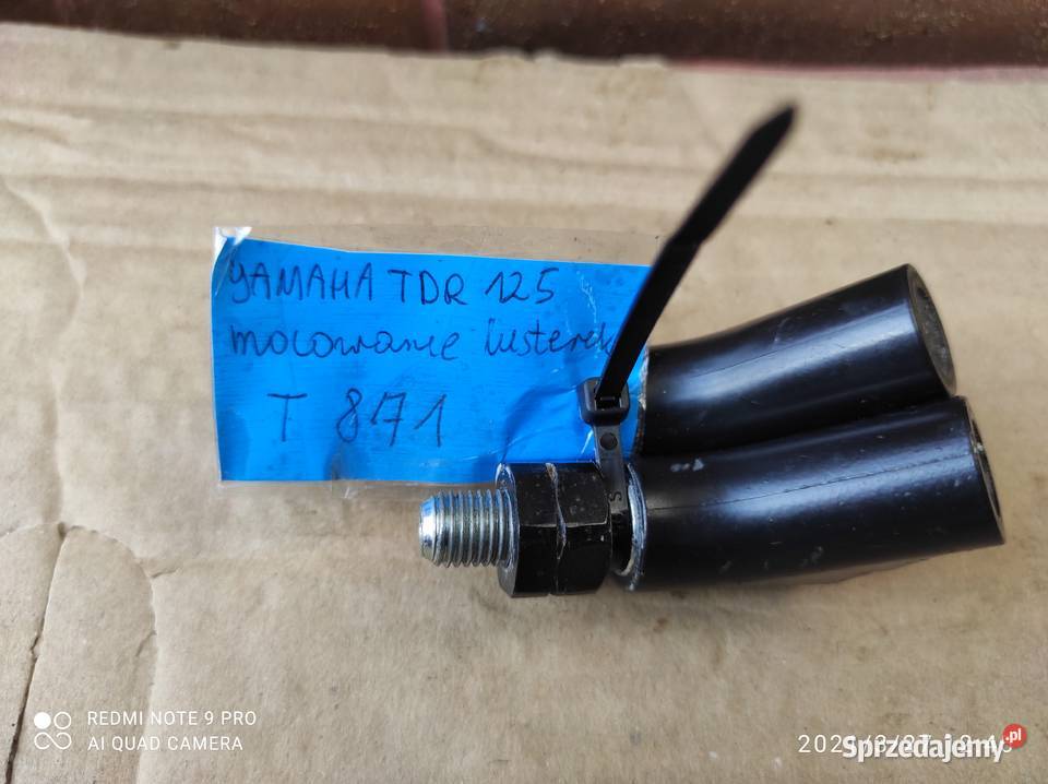 Yamaha Tdr 125 mocowanie lusterek